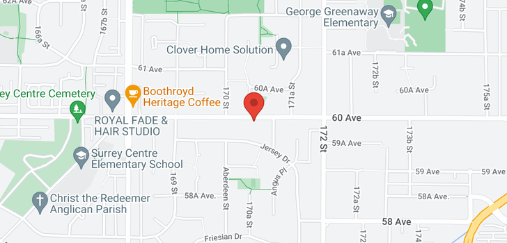 map of 17048 60 AVENUE